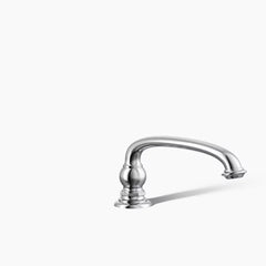 KOHLER Kohler 72778-SN Artifacts Deck-Mount Bath Spout with Arc Design
