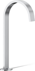 KOHLER KOHLER 77966-CP Components Bathroom Sink Faucet Spout With Ribbon Design 1.2 Gpm