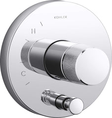 KOHLER KOHLER T78016-8-CP Components Valve Trim Polished Chrome