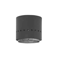 METAL-FAB Metal-Fab 8DWBA Black Double Wall Stove Pipe Adapter