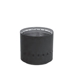 METAL-FAB Metal-Fab 8DWBA Black Double Wall Stove Pipe Adapter