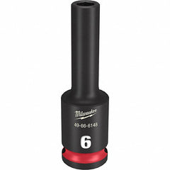 MILWAUKEE MILWAUKEE 49-66-6148 Shockwave Impact Duty 3/8 Drive 6mm Deep Socket