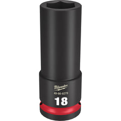 MILWAUKEE MILWAUKEE 49-66-6279 Shockwave Impact Duty 1/2 inches Drive 18MM Deep 6 Point Socket