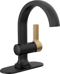 DELTA FAUCET Delta 15855LF-GZ Albion Single Handle Bathroom Faucet 1.2 GPM