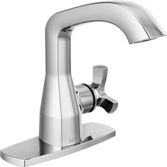 DELTA FAUCET Delta 5766-PR-MPU-DST Stryke Single Handle Bathroom Faucet 1.2 gpm