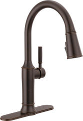 DELTA FAUCET Delta 9184-RB-DST Renaldi Single Handle Pull-Down Kitchen Faucet 1.8 gpm