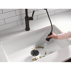 DELTA Delta 9184TL-RB-DST Renaldi Touch2O Technology Kitchen Faucet 1.8 gpm