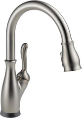 DELTA FAUCET Delta 9178TL-SP-DST Leland Touch 2 O Technology Kitchen Faucet with Touchless Technology