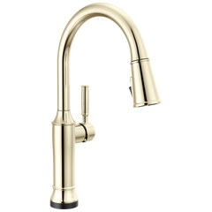 DELTA FAUCET Delta 9184TL-PN-PR-DST Renaldi Touch2O Technology Kitchen Faucet with Touchless Technology