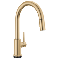 DELTA FAUCET Delta 9159TL-CZ-DST Trinsic Touch2O Technology Kitchen Faucet with Touchless Technology