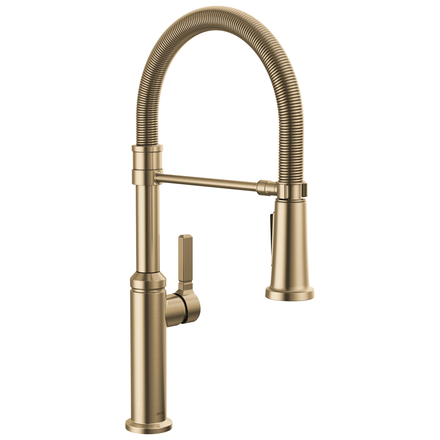 DELTA FAUCET Delta 18829-CZ-DST Rhett Single Handle Pull-Down Spring Kitchen Faucet