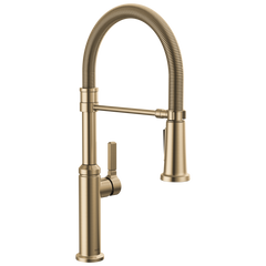 DELTA FAUCET Delta 18829-CZ-DST Rhett Single Handle Pull-Down Spring Kitchen Faucet