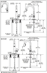 DELTA FAUCET Delta 9113T-CZ-DST Essa Touch Kitchen Faucet 1.8 GPM