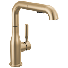 DELTA FAUCET Delta 16943-CZ-DST Almari Single Handle Pull-Out Kitchen Faucet 1.8 gpm