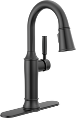 DELTA DELTA 9984-BL-DST Renaldi Single Handle Pull-Down Bar / Prep Faucet