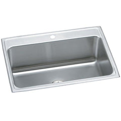 ELKAY Elkay DLR312210PD1 Lustertone Classic Single Bowl Drop-in Stainless Steel Sink