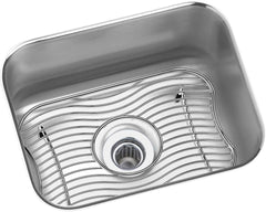 ELKAY Elkay ELUH129DBG Lustertone Classic Single Bowl Undermount Stainless Steel Bar Sink Kit