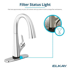 ELKAY Elkay LKAV7051FMB Avado Single Lever 2-in-1 Filter Faucet