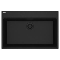 FRANKE Franke BSL2116-9-1N Brookmore 16 inches x 21 inches Drop-In Single-Bowl Kitchen Sink 1 Hole