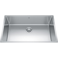 FRANKE Franke BSU1831-9N Brookmore Undermount Single Bowl Stainless Steel Sink 9-in DP