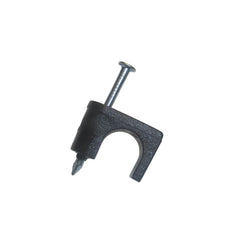NVENT Gardner Bender PSB-165 1/4 In. Plastic Black Coaxial Staple (50-Count)