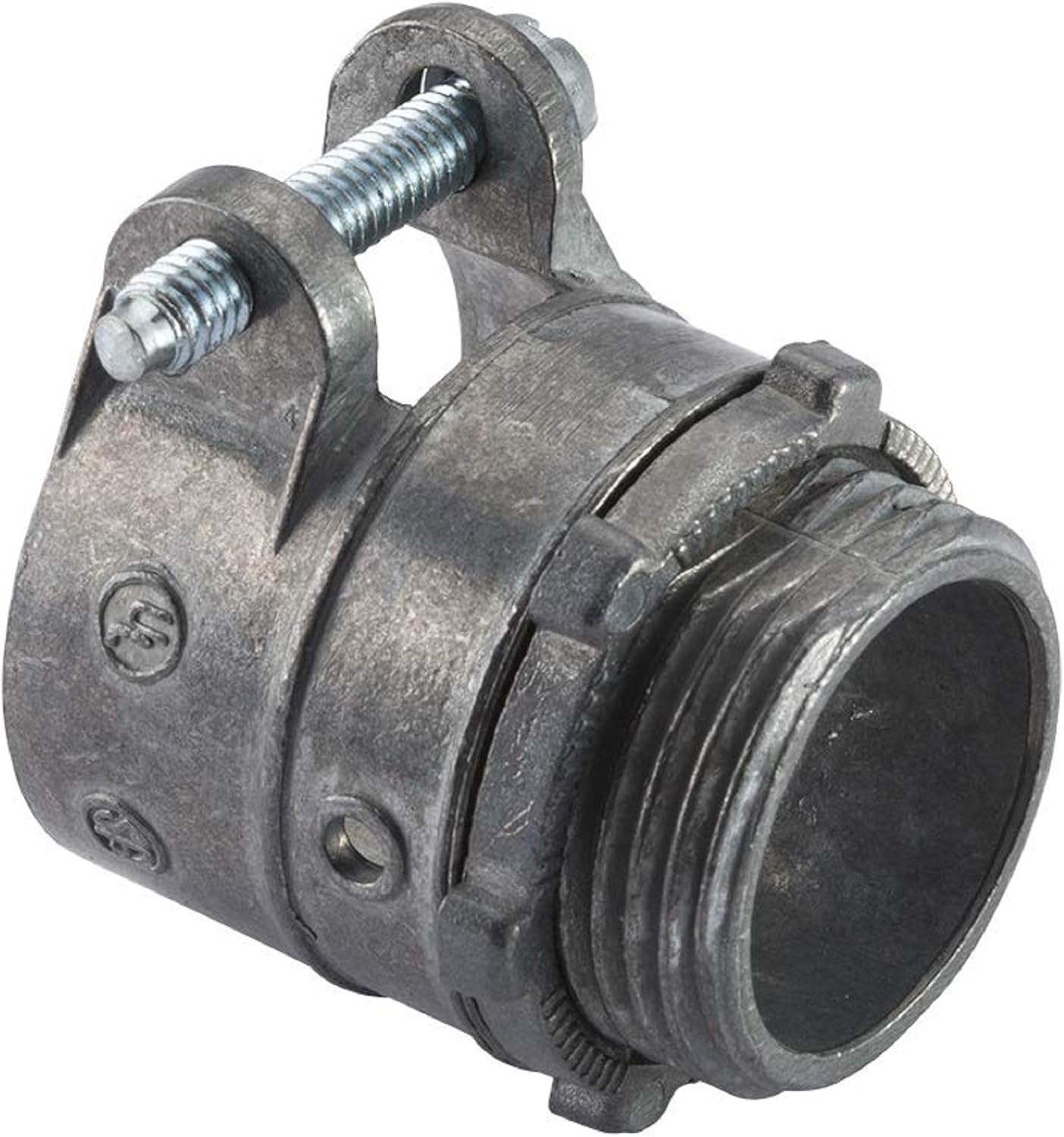 HALEX HALEX 04205B Flexible Metal Conduit (FMC) Squeeze Connector 25 Per Pack