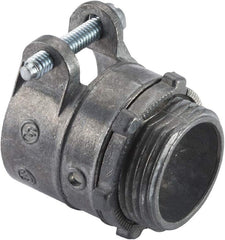 HALEX HALEX 04205B Flexible Metal Conduit (FMC) Squeeze Connector 25 Per Pack