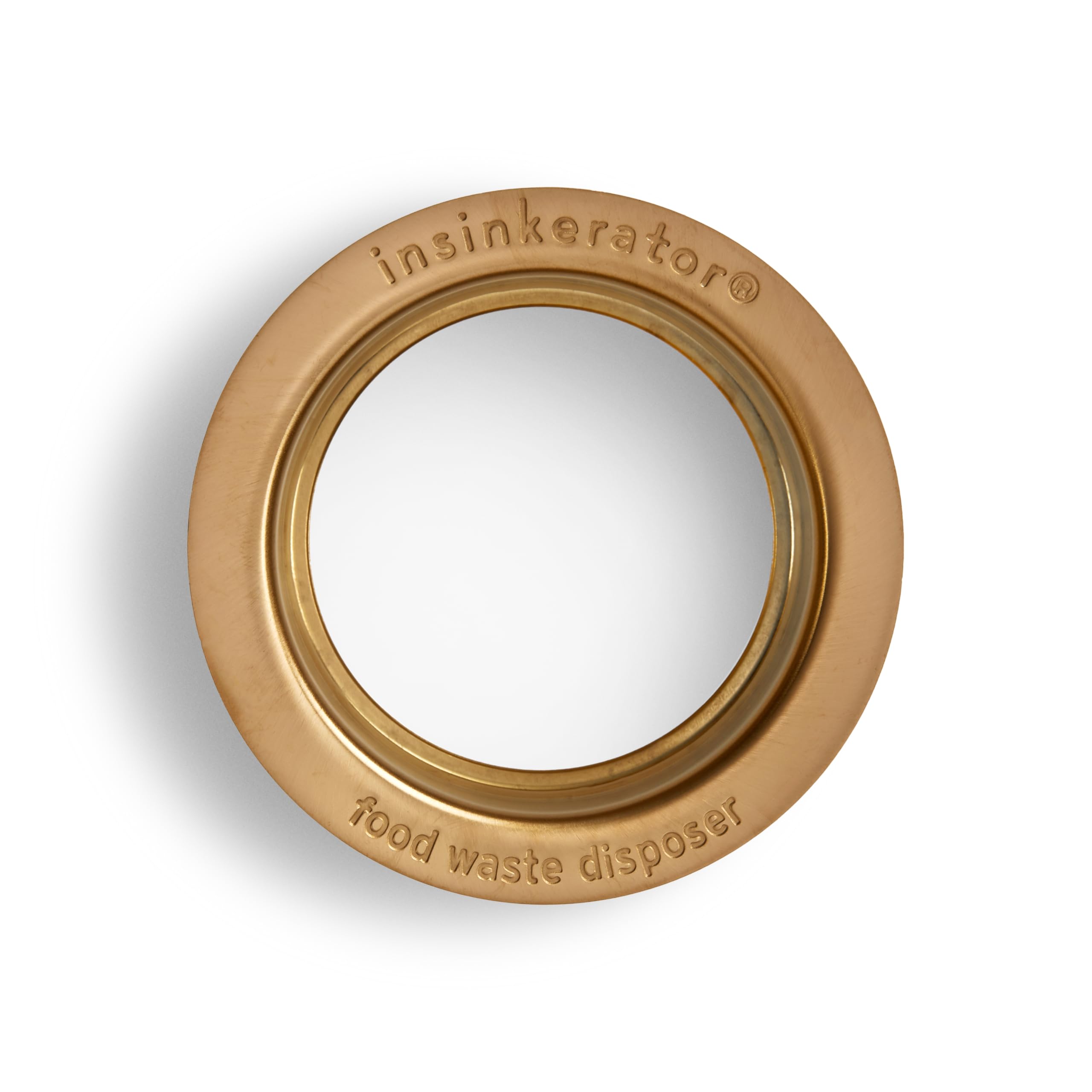 INSINKERATOR InSinkErator FLG-BB Sink Flange Brushed Bronze 4-1/2 x 4-1/2 x 1-3/4 Inch