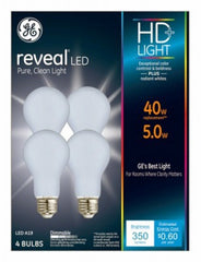 GE G E Lighting 46650 Led A19 5W 350 Lumens Bulb 4 Pack