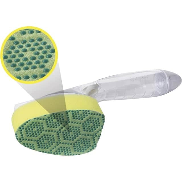 3M 3M MMM48827 Scrub Dots Dishwand Refill 3.5 x 4.4 (2 Pack) 48827