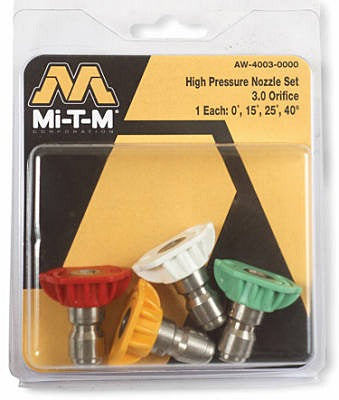 MI-T-M Mi T M Corp AW-4045-0000 Spray Nozzle Set 4.5 Orifice 4 Pack