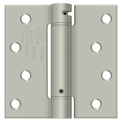 DELTANA Deltana DSH44U15 Spring Hinge 4x4 Satin Nickel