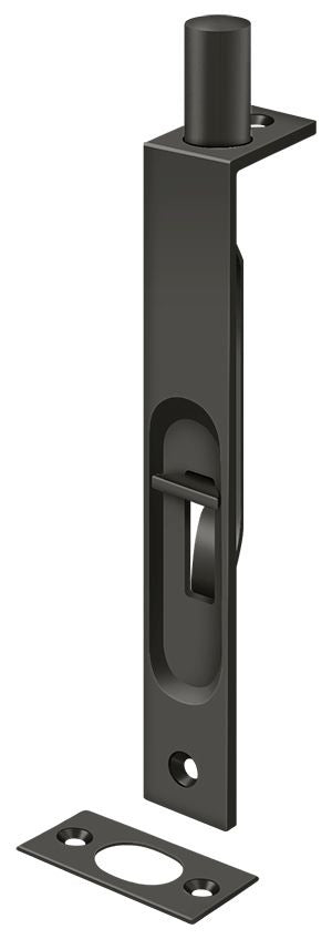 DELTANA Deltana 6FBS10B Flush Bolt 6 Inches Oil Rubbed Bronze