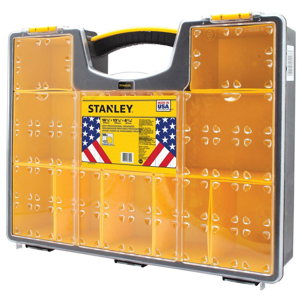 STANLEY Stanley STST14710 Small Parts Organizer 10 Compartments