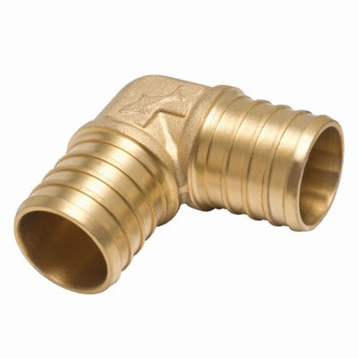 SHARKBITE Sharkbite UC260LFA 1 Inch Lead Free Brass Barb Elbow Pex