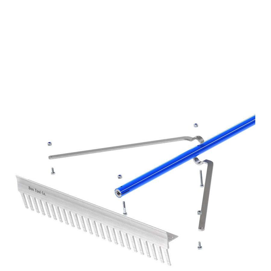 BON Bon 28-128 Landscape Rake 24 Inch - Aluminum Handle