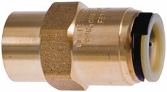 WATTS Watts 0652005 Push-to-connect Tube Fitting 1/2 in Fnpt
