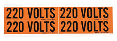 BRADY Brady 44207 Label B-498 220 Volt (4.125 x 1.125 in)