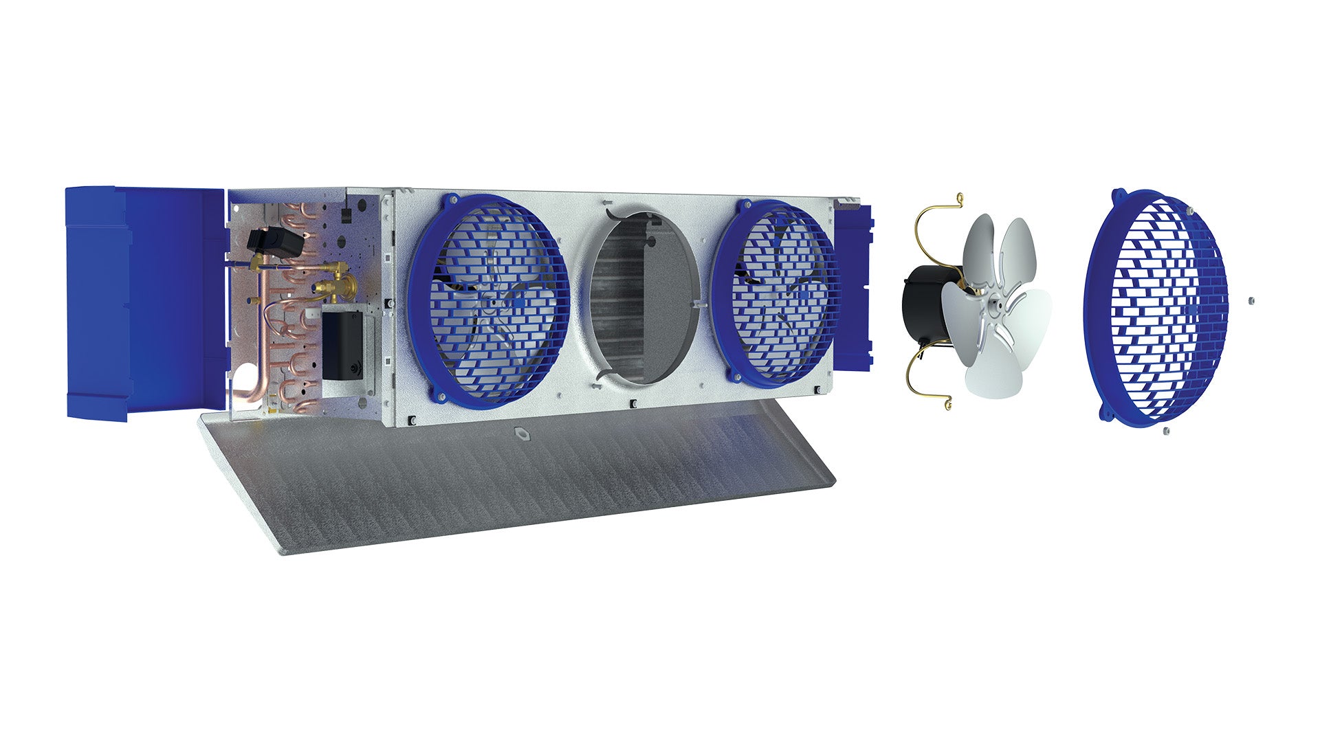 BOHN Bohn BEL0045AS6AMAB0000 Low Profile Air Defrost Unit Cooler