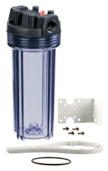 BOSHART Boshart 14FHK-SC-1007 10 inches Standard Clear Housing Kit, 3/4 inches NPT