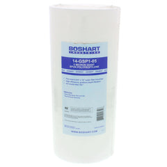 BOSHART Boshart 14-GSP1-05 4x10 Pleated 5 Micron Polyester