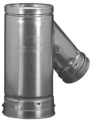 HART & COOLEY Hart & Cooley 6RYF54 B Wye Gas Vent 6 inches x 5 inches x 4 inches