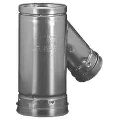 HART & COOLEY Hart & Cooley 6RYF54 B Wye Gas Vent 6 inches x 5 inches x 4 inches