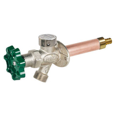 PRIER Prier C-144X04 1/2 inch Crimp PEX Handle Operated Anti-Siphon Wall Hydrant - 4 Inch Insertion
