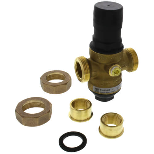 RESIDEO Resideo DS06-101-DUT-LF/U 3/4 in DialSet Female NPT Double Union, Internally-Threaded PRV