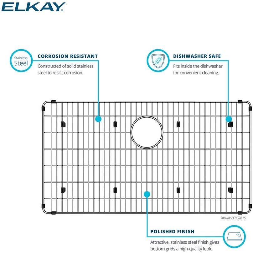 ELKAY Elkay LKOBG3016RSS Bottom Grid, Stainless Steel