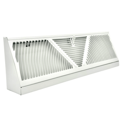 SHOEMAKER MANUFACTURING Shoemaker Manufacturing 875-15 15in x 5-1/2in Baseboard Diffuser