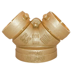 FIRE PROTECTION Fire Protection 09-000 4 x 2-1/2 x 2-1/2 Fdc Single Clapper Siamese