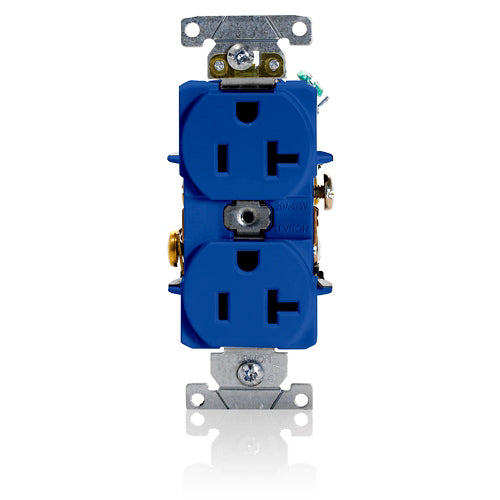 LEVITON Leviton 5352 Duplex Receptacle Nema 5-20R 20A 125V Industrial