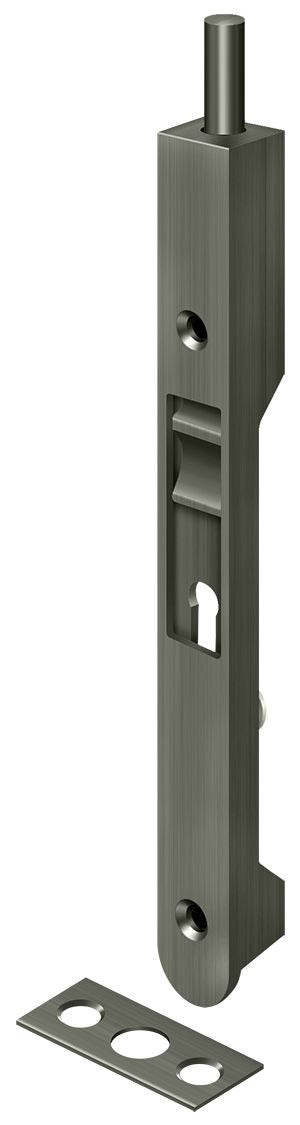 DELTANA Deltana 7FBR15A Flush Bolt 7 Inches Antique Nickel